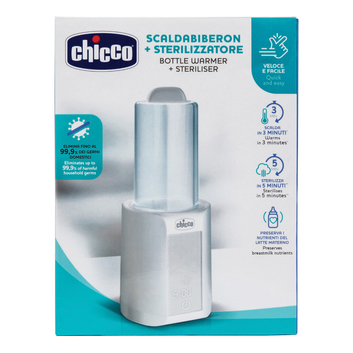 Chicco scaldabiberon multifunzione