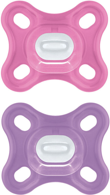 MAM comfort 0-2 mesi silicone confezione doppia femmina