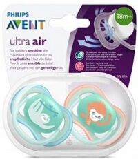 Avent Succhietti ultra air 18m+ - confezione 2 ciucci colore neutro