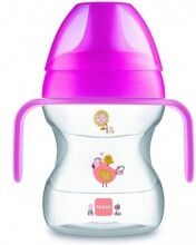 Mam Learn to Drink Cup - Tazza per bambini 6m+ da 190 ml in fantasie assortite femmi