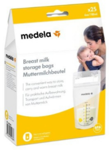 medela Storage Bags Sacca Latte Ma25p