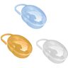 Yoyakie 3 pc's baby dummy case stofdichte fopspeenhouder opbergdoos met bpa soere schildkaste babybenodigdheden voor kinderen, baby, reizen, thuis