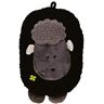 Hugo Frosch Kinderen eco-warmwaterkruik 0,8 l met fleece "Lam" zwart