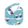 MONTOJ Kat in Zonnebril Patroon Baby Meisje Drool Bibs voor Drooling en Teething Baby Boy Teething Bibs voor 6-24 Maanden