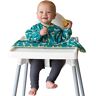 Tidy Tot Nieuw  Cover & Catch waterdichte Slabbetjes. Bevestigt aan de kinderstoel ZONDER kieren! Slabbetje lange mouw als baby zelf gaat eten, Rapley methode, BLW