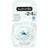 Suavinex Biberón 150ML Top Trends Tetina Redonda Siliconoa Blanco