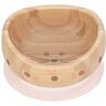 Lassig LÄSSIG Kids Bowl Bamboo/Hout met silicione zuignap Little Chums Mouse