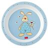 Sigikid Semmel Bunny melamine bord (21,5 x 21,5 x 2,5 cm)