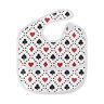 MONTOJ Cool Poker Cards Vierkant Baby Meisje Drool Bibs voor Drooling en Teething Baby Boy Teething Bibs voor 6-24 Maanden