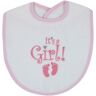 Petit Villain'It's A Girl'Wit/Roze Slab