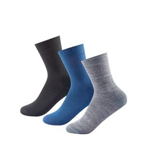 Devold Daily Merino Medium Sock 3pk Kids Kid Mix 28-30