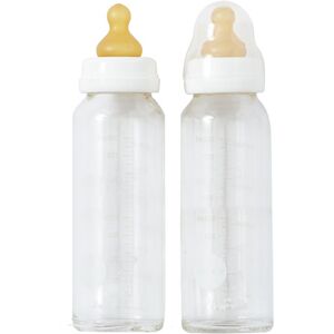 Hevea Babyflaske Glass Hvit, 2 Pak - 2 Stk