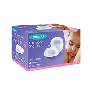 Lansinoh Blue Lock - 100 Disposable Breast Pads   100 stk.