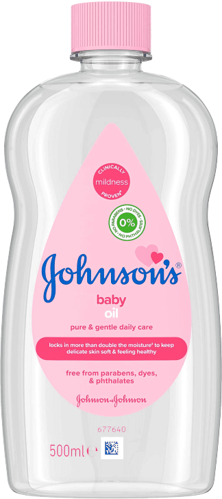 Johnson's Original Baby Oil 500 ml Babyolje