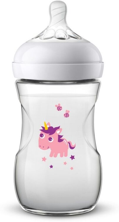 Philips Natural Bottle 2.0 Unicorn 260 ml Baby Tilbehør