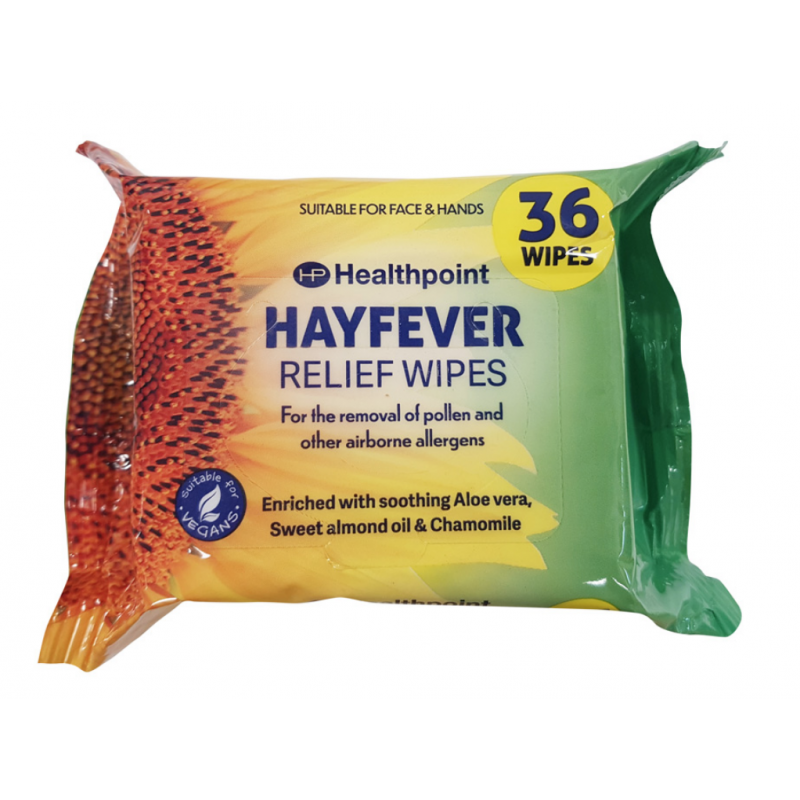 Healthpoint Hayfever Relief Wipes 36 stk Våtservietter