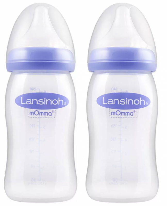 Lansinoh Feeding Bottle 2 Pack 2 x 240 ml Baby Tilbehør