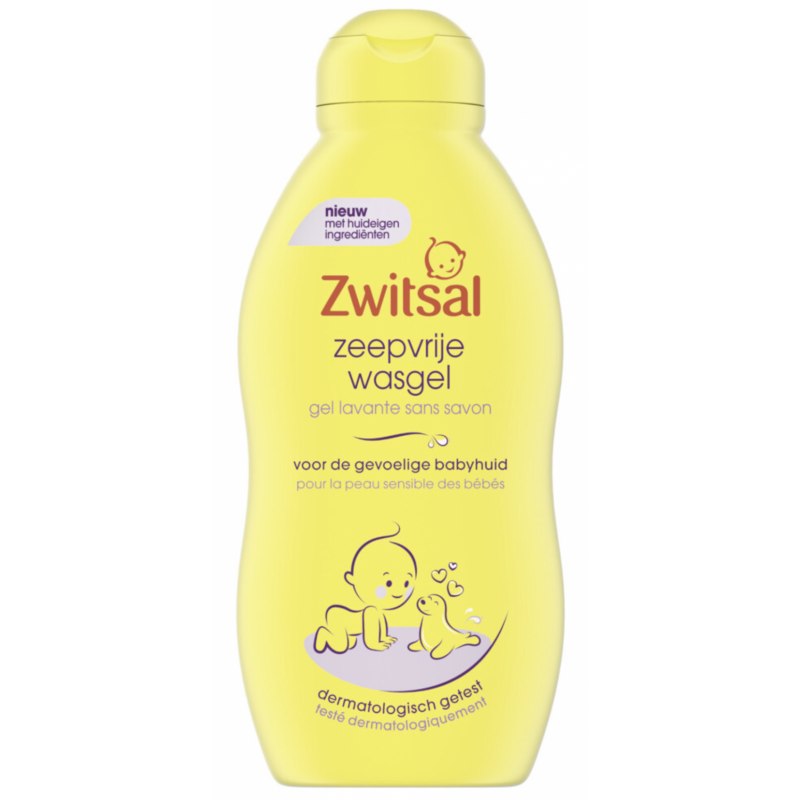 Zwitsal Baby Wash Gel Soap-Free 200 ml Babyvask