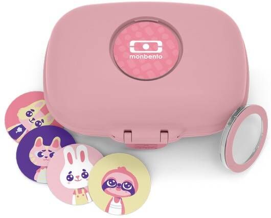 Monbento Snackboks Gram, Pink Blush