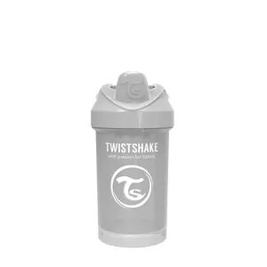 Twistshake Crawler Cup 8 mdr+ fra Twistshake på 300 ml – grå
