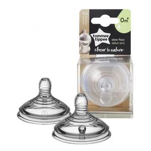 Tommee Tippee Flaskesmokk Anti-kolikk 0+ mdr. Slow - 2 stk.