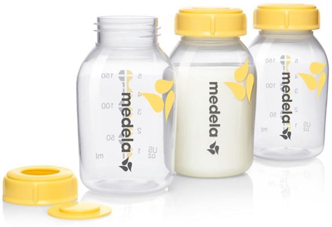 Medela Oppbevaringsflaske til morsmelk, 3 stk 150 ml