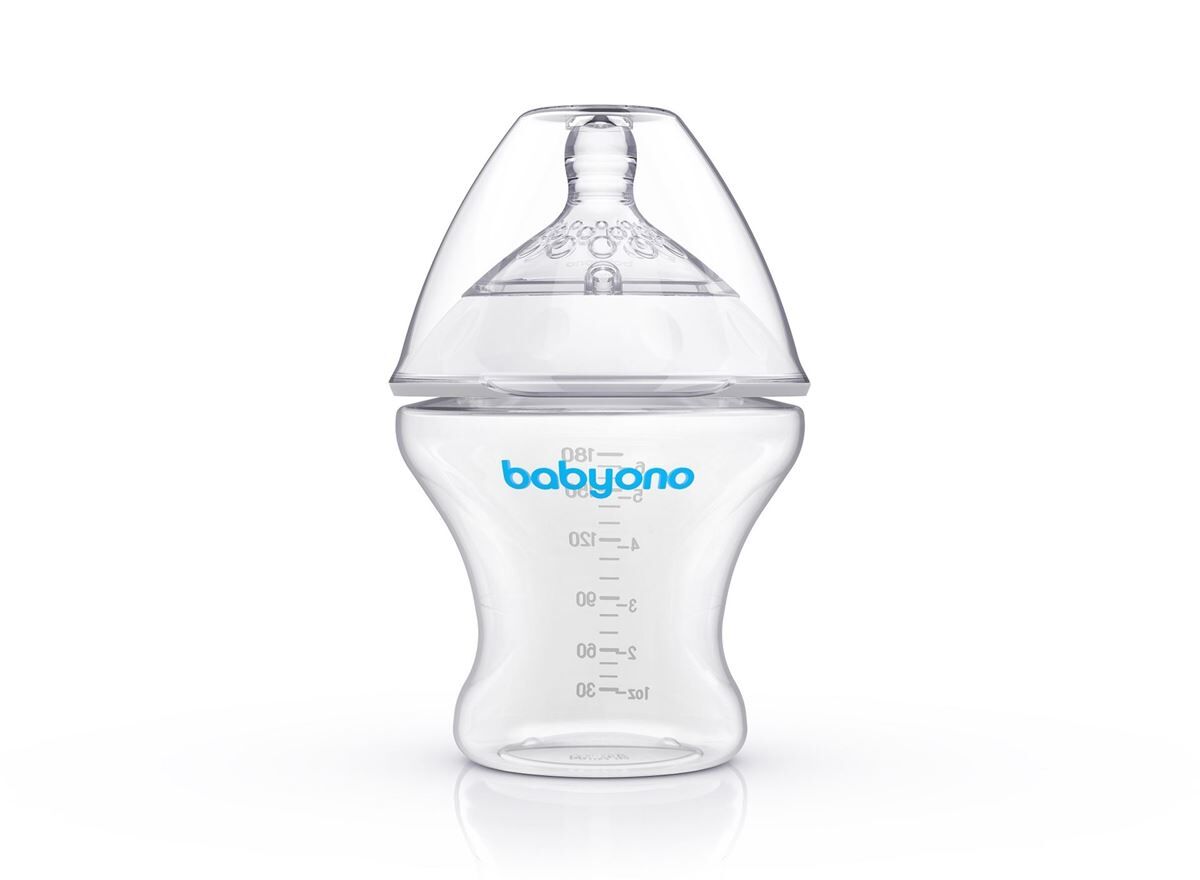 Babyono Tåteflaske 180ml, Anti-colic Natural Nursing