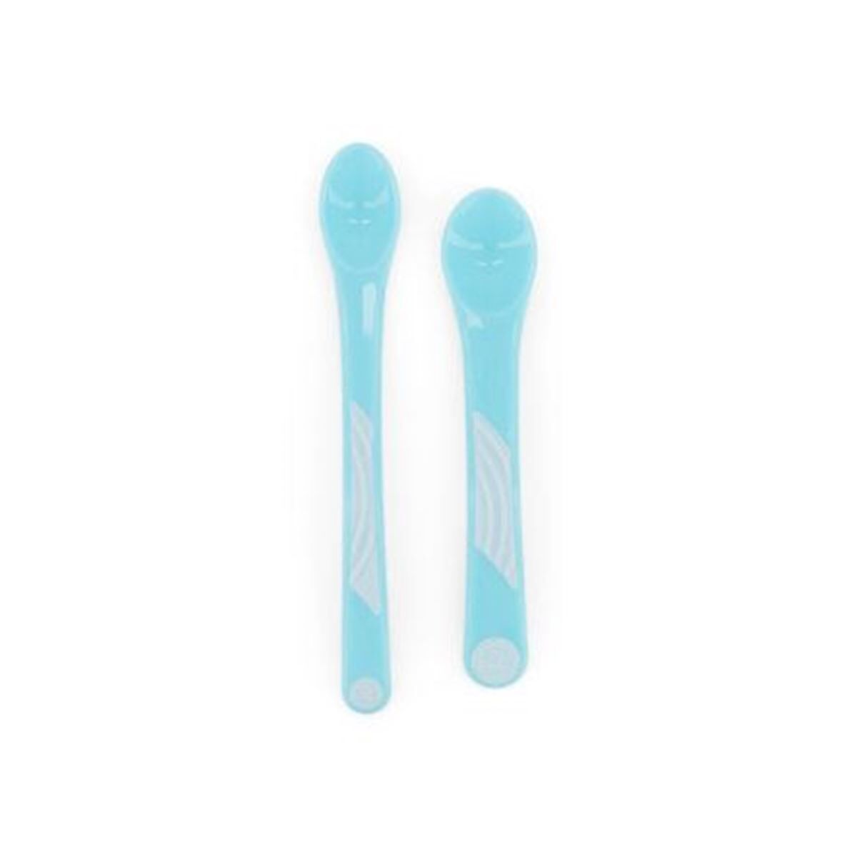 Twistshake 2x Feeding Spoon Set 4+m Pastel Blue