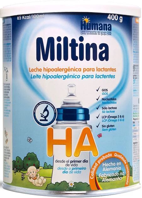 Humana Miltina HA Leite Lactente 400g