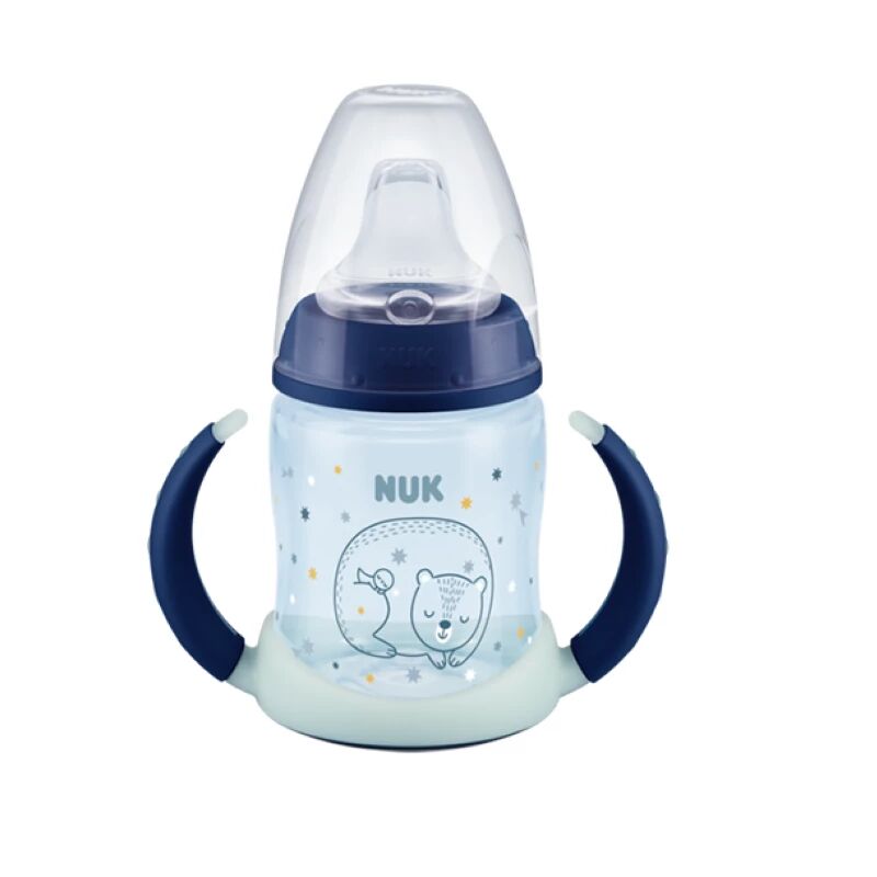 Nuk First Choice Night Biberão de Aprendizagem 6-18m Azul 150ml