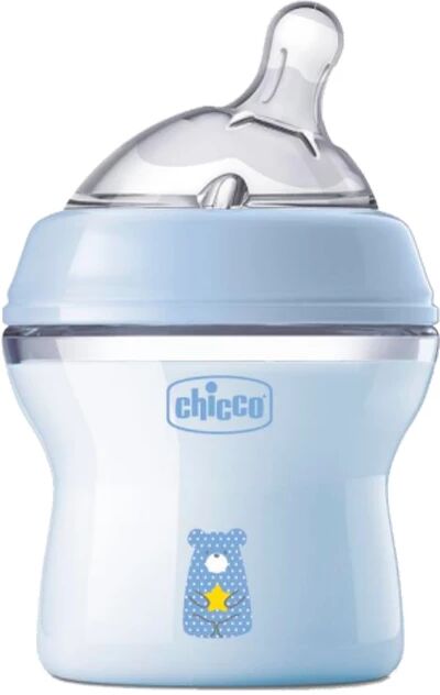 Chicco Biberão NaturalFeeling Fluxo Lento Azul 150ml 0m+