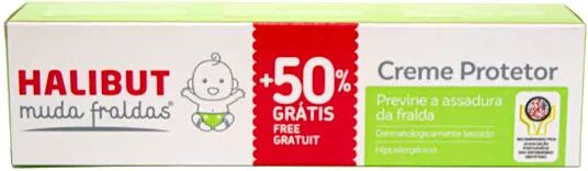 Halibut Muda Fraldas Creme Protetor 100g + 50% Gratis