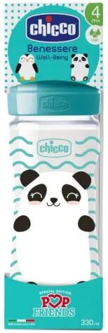 Chicco Biberão Bs Wb Pop Friends Silicone 330ml