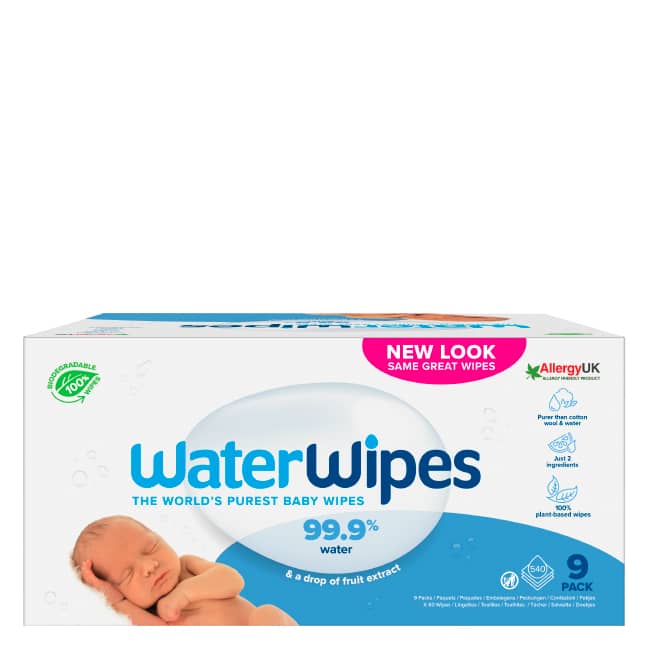 WaterWipes Bio Kit Toalhitas para Bebé 9x60unid.