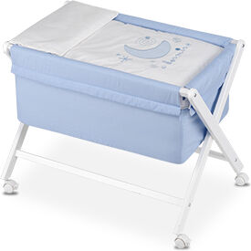 Pirulos Roupa para Miniberço A Dormir Branco/Azul