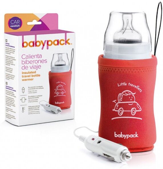 Babypack Aquece Biberões de Viagem Babypack - Vermelho