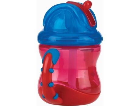 Nuby Copo de Aprendizagem com Palha 240 ml (12m+)