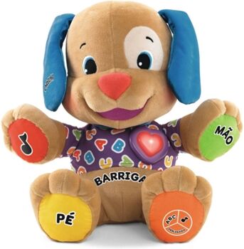 Fisher Price Peluche FISHER-PRICE Cãozinho (Idade Mínima: ‍6 Meses)