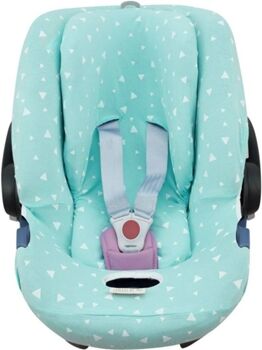 Janabebé Capa Protetora JANABEBE para Cybex Aton 4 Mint Sparkles