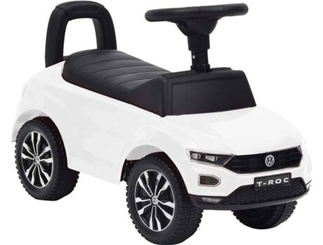 Vidaxl Ride-On Carro Volkswagen T-Roc branco (Idade Mínima: 12 meses)