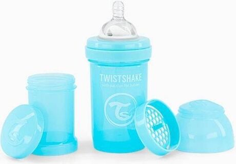 Twistshake Biberão Azul Pastel (180 ml)