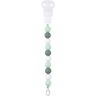 NATTOU Pacifier Clip clips pentru suzetă Mint / White 1 buc unisex