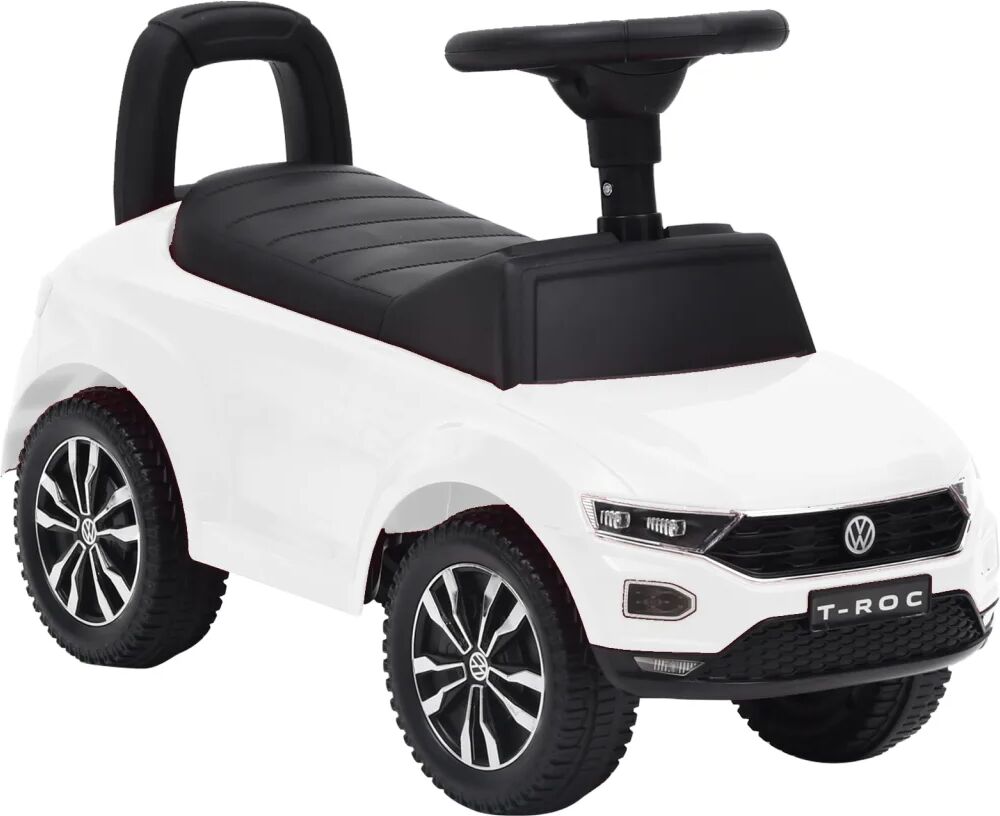 vidaXL Mașinuță primii pași Volkswagen T-Roc, alb