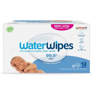 WaterWipes Biodegradable BabyWipes 12x60-pack