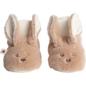 BIBS Baby Booties Kangaroo Vanilla/Ivory