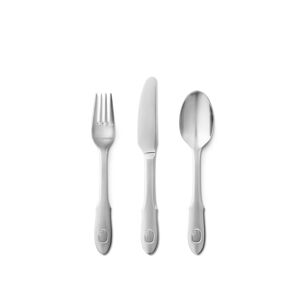 Georg Jensen - Elephant Cutlery Set Of 3 - Silver - Silver - Gafflar
