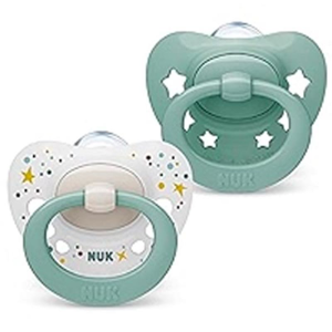 NUK - Signature 1 Soother 2 pack Blue