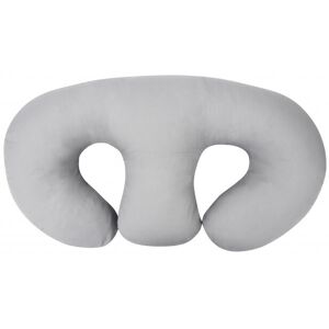 KINDER VALLEY Grey Twin Feeding Nursing Pillow for Breastfeeding & Bottle Feeding - Grey