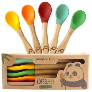 Pandoo Bamboo Spoon Set spoon for children 5 pc