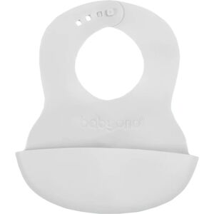 BabyOno Be Active Soft Bib baby bib Grey 6 m+ 1 pc